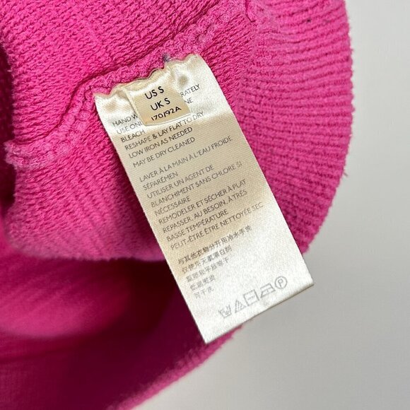 FREE PEOPLE Ottoman Slouchy Tunic in Electric Pink Size Small - Picture 6 of 11